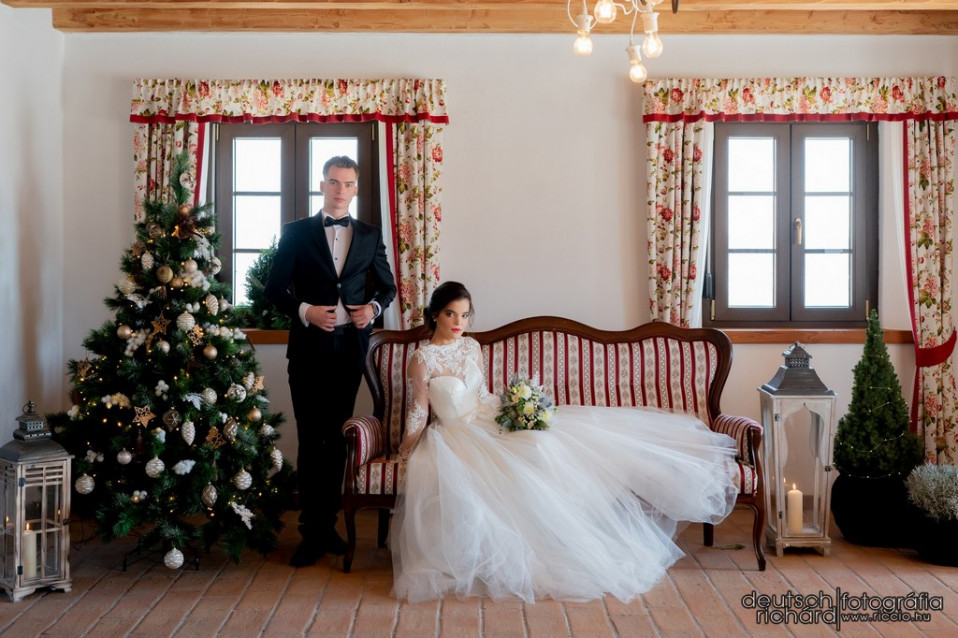 Christmas Wedding Styled Shoot – Pici Szívem – Badacsony